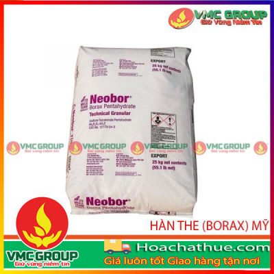 BORAX MỸ (HÀN THE) – NA2B4O7.5H2O