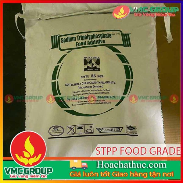 SODIUM TRIPOLYPHOSPHATE (FOOD ADDITIVE) – NA5P3O10 (THAILAND)