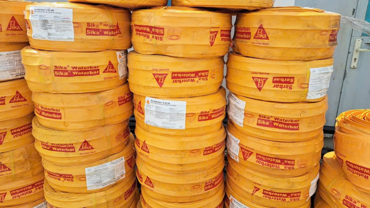 Sika Waterbar O20 VN – Băng cản nước PVC cho khe co giãn & mạch ngừng | Giá tốt