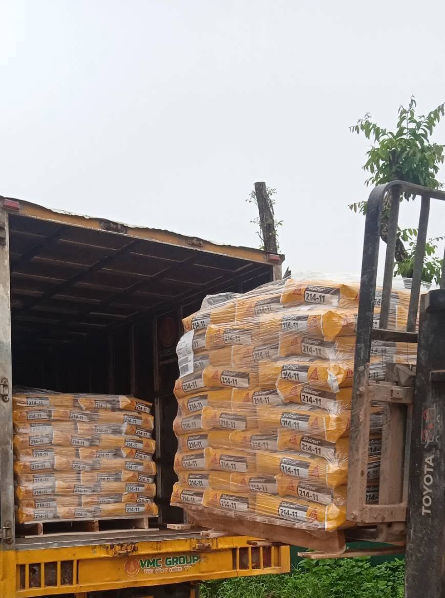 SikaGrout 214-11 – Vữa Rót Không Co Ngót, Độ Ổn Định Cao | Giá Tốt Việt Mỹ