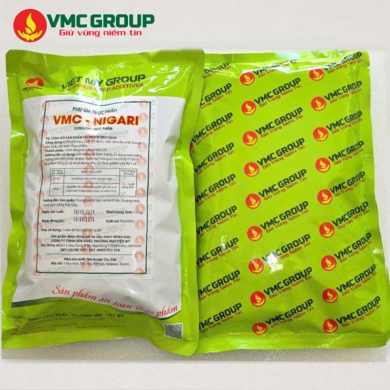 VMC-NIGARI /Muối Chua giúp đông tụ nhanh – Phụ Gia Việt Mỹ