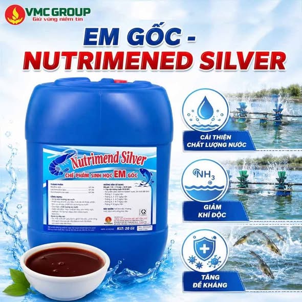 Chế phẩm sinh học EM gốc – Vi sinh xử lý nước ao nuôi & chăn nuôi hiệu quả
