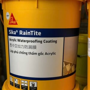 SIKA RAIN TILE – SƠN CHỐNG THẤM KHÁNG UV / GIẢI PHÁP CHO TƯỜNG NGOÀI - Ảnh 2