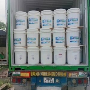 Hóa chất xử lý nước Aquagreen Ấn Độ thùng 45kg - Ảnh 3