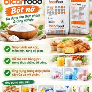 BICARFOOD –  HÀNG Ý – SODIUM BICARBONATE (NAHCO3) - Ảnh 4