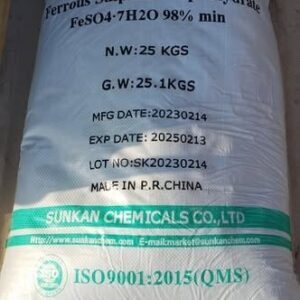 Sắt II Sunfat FeSO4.7H2O 98% – Phèn Sắt Xử Lý Nước Thải Hiệu Quả