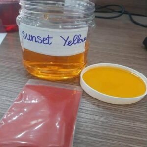Màu vàng cam Sunset Yellow VMC – Màu E110 Thực Phẩm