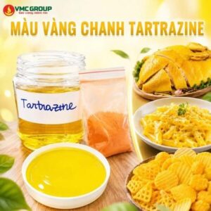 Màu Vàng Chanh Tartrazine | Màu Thực Phẩm An Toàn