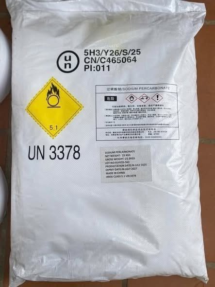 Oxy Bột / Sodium Percarbonate - Ứng dụng công nghiệp, nông nghiệp, thủy sản