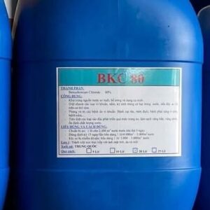 BKC 80% – BENZALKONIUM CHLORIDE | HÓA CHẤT XỬ LÝ NƯỚC AO NUÔI THỦY SẢN