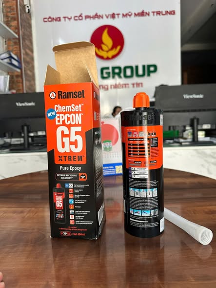 Keo Ramset Epcon G5 Pro / Keo Epoxy Cấy Thép
