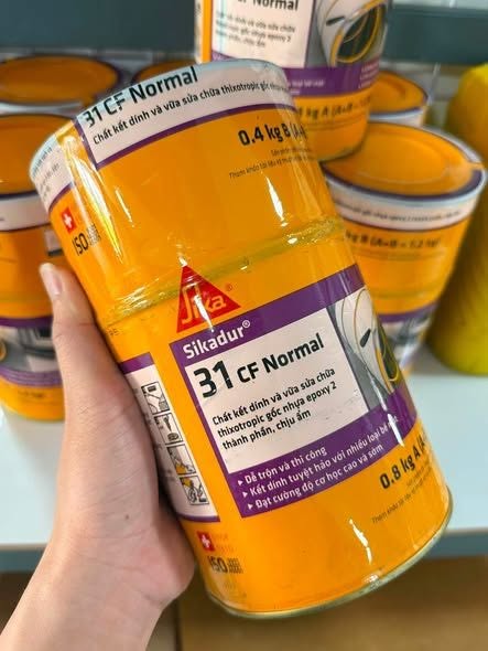 SIKADUR®-31 CF – KEO CẤY THÉP, SỬA CHỮA BÊ TÔNG SIÊU BÁM DÍNH