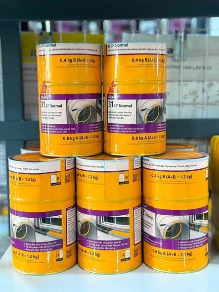 SIKADUR®-31 CF – KEO CẤY THÉP, SỬA CHỮA BÊ TÔNG SIÊU BÁM DÍNH - Ảnh 2