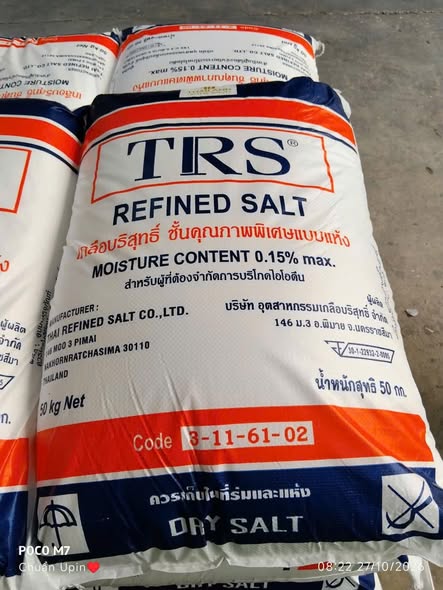 Muối Tinh Thái Lan (NaCl 99%)