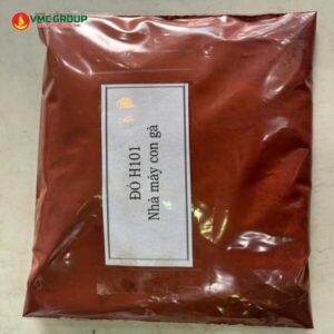 Alternative view of BỘT SẮT ĐỎ H101 (FE2O3) NHÀ MÁY CON GÀ TRUNG QUỐC
