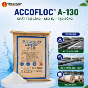 CHẤT TRỢ KEO TỤ POLYMER A130 ACCOFLOC NHẬT BẢN