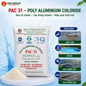 PAC 31% Việt Trì, PAC 31%, Poly Aluminium Chloride, PAC Việt Trì, Hóa chất xử lý nước PAC 31%, PAC 31% Việt Nam, Hóa chất trợ lắng, Hóa chất keo tụ…