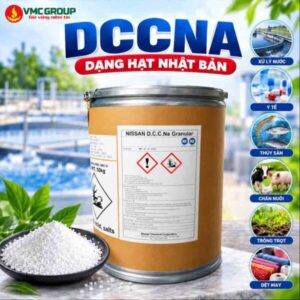 DCCNa dạng hạt Nissan Nhật Bản thùng 50kg, DCCNa Granular Nissan, Sodium Dichloroisocyanurate, Natri Dichloroisocyanurate, DCCNa…