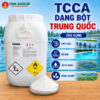 TCCA dạng bột Trung Quốc, Clorine 90%  TRICHLOROISOCYANURIC ACID (TCCA-90).