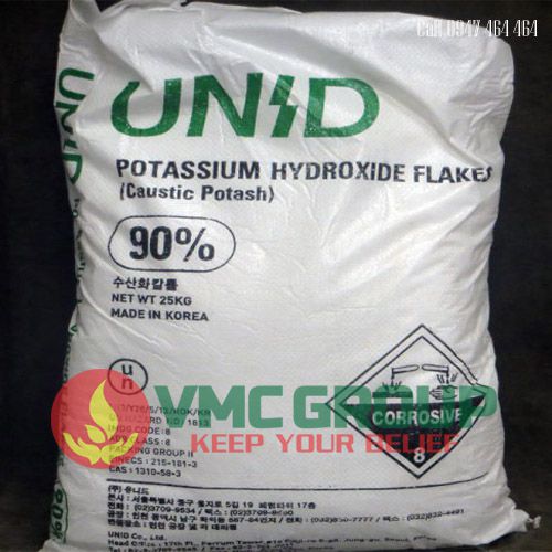 BÁN POTASSIUM HYDROXIDE KOH 90% HÀN QUỐC - Ảnh 2