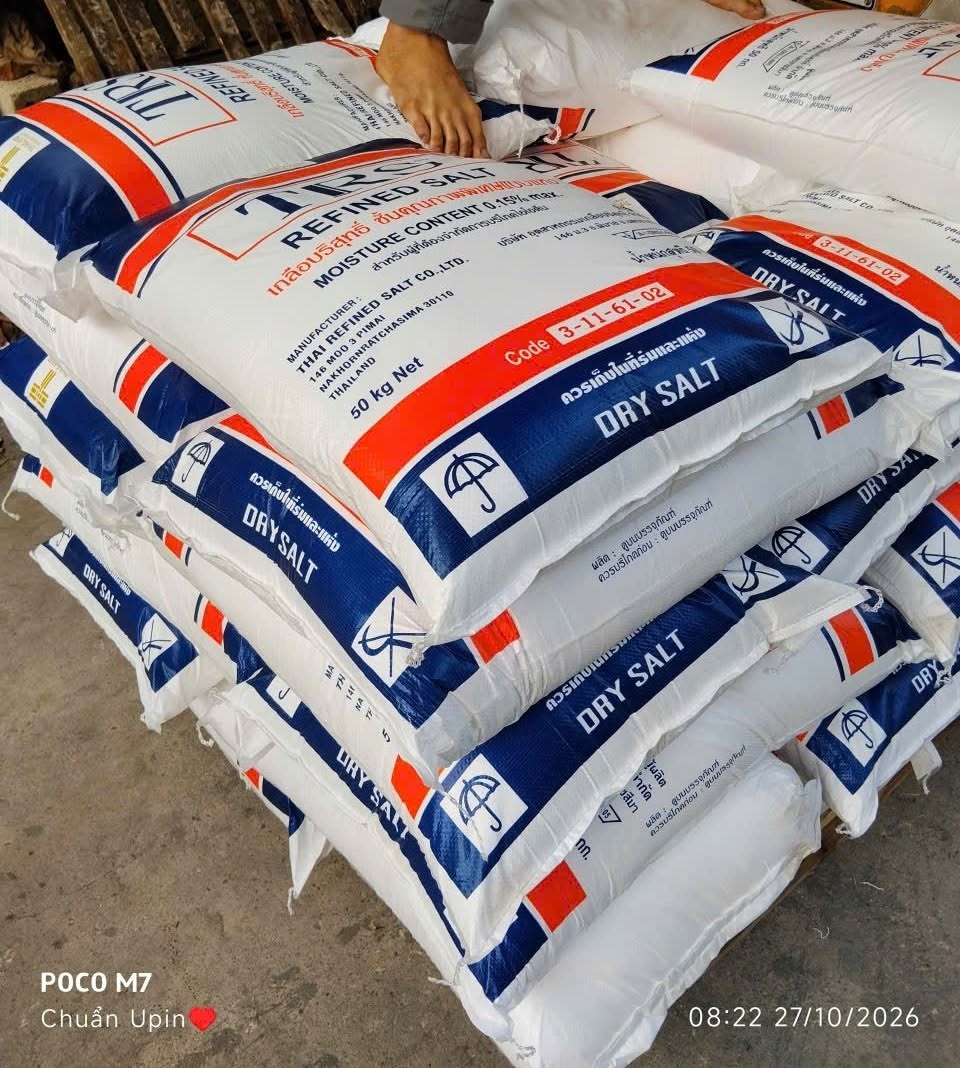 Muối Tinh Thái Lan NaCl 99% | Muối Tinh Khiết Đa Ứng Dụng – VMCGROUP HUẾ